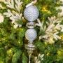 COLGANTE NAVIDEÑO FINIAL 1 PIEZA 60 CM DISPONIBLE EN 2 TONOS PASTEL CON BRILLOS