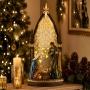 NACIMIENTO DE NAVIDAD ILUMINADO DE POLIRESINA 36 CM