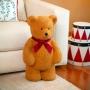 PELUCHE NAVIDEÑO OSO CAFÉ SENTADO 60 CM