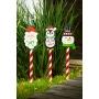 ADORNO NAVIDEÑO ESTACA MADERA MULTICOLOR 72 CM