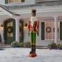 ANIMATRONIC GIGANTE NAVIDEÑO CASCANUECES CON LUZ LED Y SONIDO 244 CM