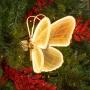 FIGURA NAVIDEÑA ILUMINADA MARIPOSA 30 X 40 X 26 CM