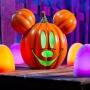 FIGURA DECORATIVA CALABAZA DE MICKEY 36 X 37 X 14 CM CALABAZA DE MICKEY CON LUZ LED