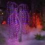 DECORACIÓN ÁRBOL SAUCE CON LUCES LED
