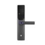 CERRADURA DIGITAL JULIUS SIN WIFI REVERSIBLE GUNMETAL CON HUELLA Y CODIGO