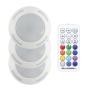 Bell Howell Luz circular RGB paquete de 3