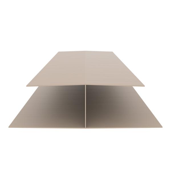 LAMBRÍN PANEL DECORATIVO PVC 290 X 3.8 CM MURO AVALON BEIGE ENSAMBLE