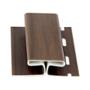 PERFIL CONECTOR EXTERIOR PVC 290 X 7.8 CM PARA MURO CASTAÑO CON TORNILLO