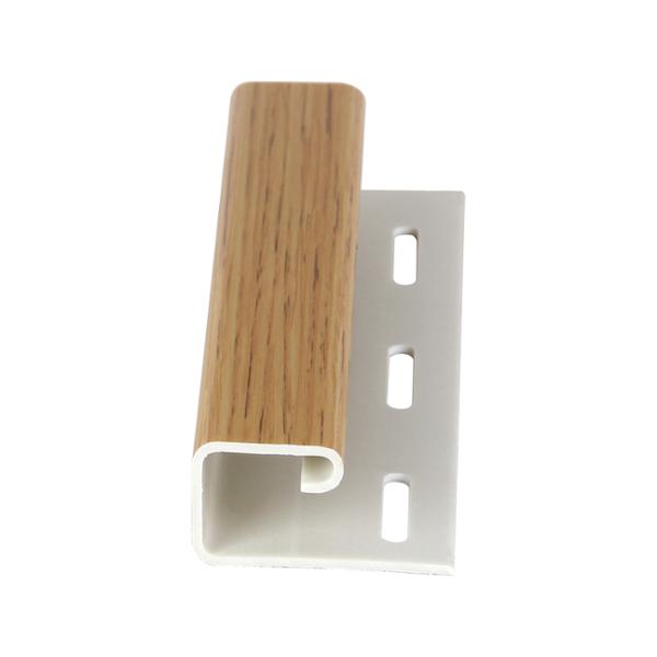 PERFIL DE TERMINACIÓN INTERIOR PVC 290 CM PARA MURO ALAMO NATURAL ENSAMBLE