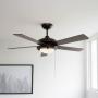 VENTILADOR DE TECHO ESPARTA 52" CHOCOLATE