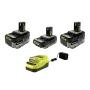 ONE+ 18V KIT DE INICIO DE ALTO RENDIMIRENTO INCLUYE BATERIA DE 2AH, (2) DE 4AH Y CARGADOR