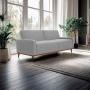 SOFÁ CAMA DIOGO RECLINABLE TELA 203 CM GRIS