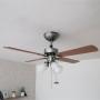 VENTILADOR DE TECHO OPORTO 42" PLATEADO