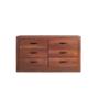 CAJONERA CÓMODA MDF PAROTA 6 CAJONES PARA RECÁMARA USO DOMÉSTICO
