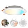 LÁMPARA LED DOWNLIGHT BLANCA PARA EMPOTRAR 12 W SELECTOR DE LUZ 3000 K 4200 K 6500 K