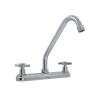 LLAVE PARA FREGADERO DUOMANDO CROMO MANERAL TIPO CRUZ 8" CONTROL PRECISO