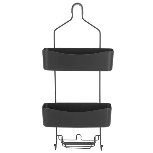 ORGANIZADOR PARA REGADERA DE 3 NIVELES NEGRO