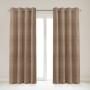 CORTINA BLACK OUT JGM TWO PACK CAFÉ 134 X 213 CM