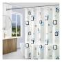CORTINERO PARA BAÑO EXTENSIBLE METAL 70 A 120 CM