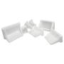JUEGO DE ACCESORIOS CERÁMICO JAZMIN 6 PIEZAS BLANCO