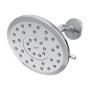 REGADERA FIJA REDONDA ABS CROMO ECO PERFORMANCE AHORRADOR DE AGUA