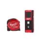 COMBO TELEMETRO LASER 20M Y FLEXÓMETRO 8M