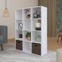 ORGANIZADOR 12 CUBOS BLANCO 120X90X30 CM