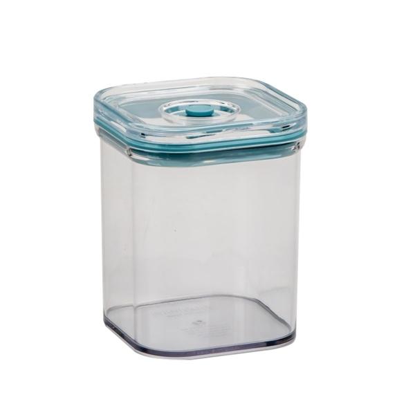 CONTENEDOR HERMETICO 1.1 L DE PLÁSTICO TRANSPARENTE