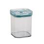 CONTENEDOR HERMETICO 1.1 L DE PLÁSTICO TRANSPARENTE
