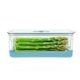 CONTENEDOR PARA COMIDA TIPO HERMETICO CONSERVACION 2.9 L 1 PIEZA DE PLÁSTICO AQUA TRANSPARENTE