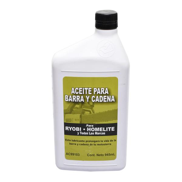 ACEITE PARA BARRA Y CADENA 945 ML BLANCO OWT INDUSTRIES
