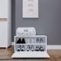 ZAPATERO MADERKIT CON PUERTA BLANCA 35 X 80 X 42 CM