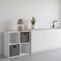 SET 4 CUBOS ORGANIZADORES 60 X 60 X 29 CM MELAMINA BLANCO