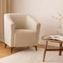 SILLÓN FIJO 1 PERSONA COOPER II TELA BEIGE