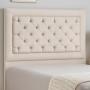 CABECERA QUEEN SIZE MARY TAPIZADA BEIGE CAPITONADA PARA RECÁMARA