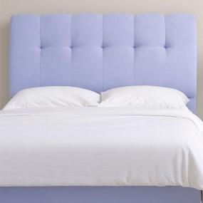 CABECERA INDIVIDUAL NUBE TAPIZADA LILA MINIMALISTA PARA RECÁMARA
