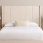 CABECERA MATRIMONIAL NIZZA TAPIZADA BEIGE CONTEMPORÁNEA PARA RECÁMARA