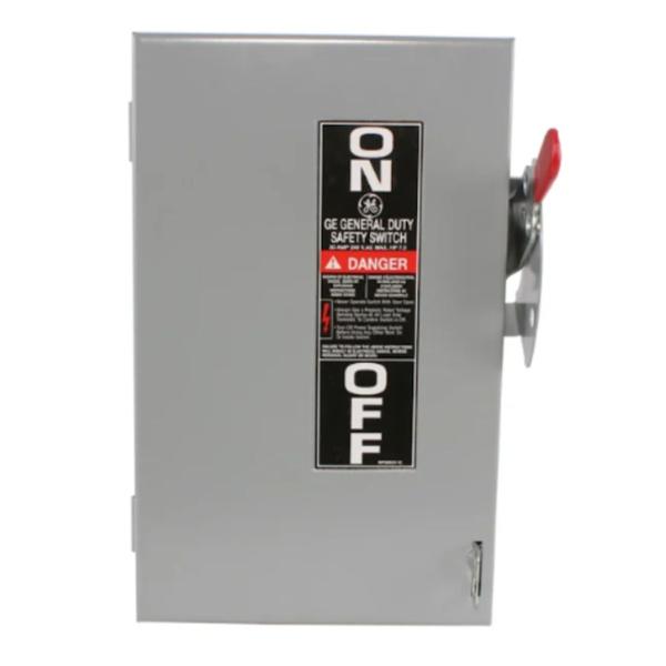 INTERRUPTOR DE SEGURIDAD 3P 30A 240V NEMA 1 METAL