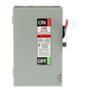 INTERRUPTOR DE SEGURIDAD 2P 30A 240V NEMA1 CON PORTAFUSIBLE METAL