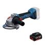 KIT ESMERILADORA ANGULAR 4 1/2" 18V BRUSHLESS 11000 RPM