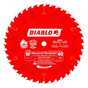 DISCOS DE CORTE MADERA Y METAL PARA SIERRA CIRCULAR 10" 40 DIENTES