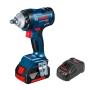 KIT LLAVE DE IMPACTO 18V 1/2" BRUSHLESS 1 BATERÍA 4.0 AH Y CARGADOR