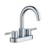 LLAVE PARA LAVABO TORANA DE 4" 2 MANERALES ACABADO CROMO