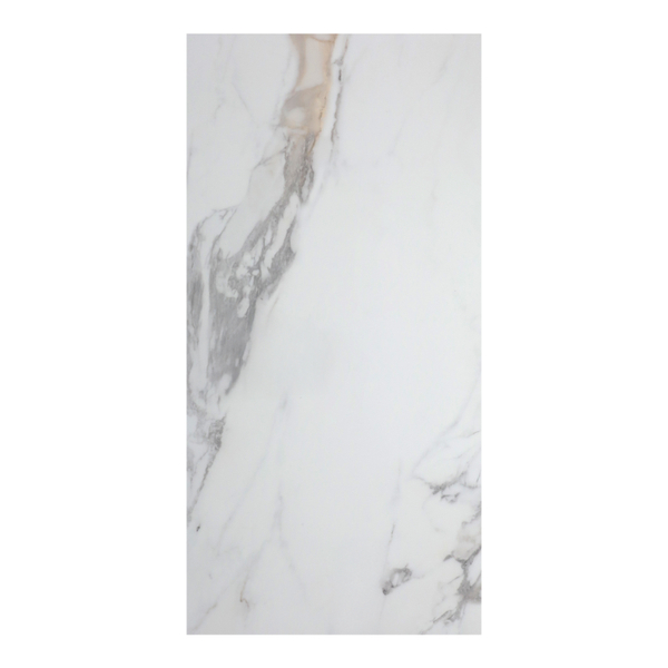 PISO PORCELANATO CALATERRA 59.6 CM X 119.4 CM BLANCO TIPO MÁRMOL CAJA CON 1.42 M2