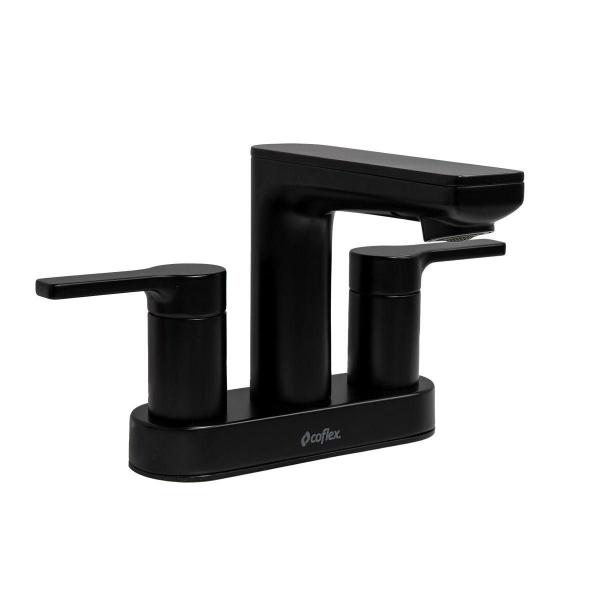 LLAVE PARA LAVABO DUOMANDO NEGRO MATE MAXIMA DURABILIDAD