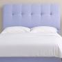CABECERA KING SIZE NUBE TAPIZADA LILA MINIMALISTA ENSAMBLADA PARA RECÁMARA