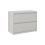 ARCHIVERO HORIZONTAL 2 CAJONES COLOR GRIS CLARO