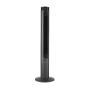 VENTILADOR DE TORRE 46" NEGRO CON CONTROL REMOTO