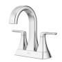 LLAVE PARA LAVABO DUOMANDO CROMO PULIDO INSTALACION EN ENCIMERA AHORRO DE AGUA