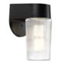 ARBOTANTE PARA MURO E26 SOBREPONER 26W CÁLIDA O FRÍA IP44 NEGRO MATE